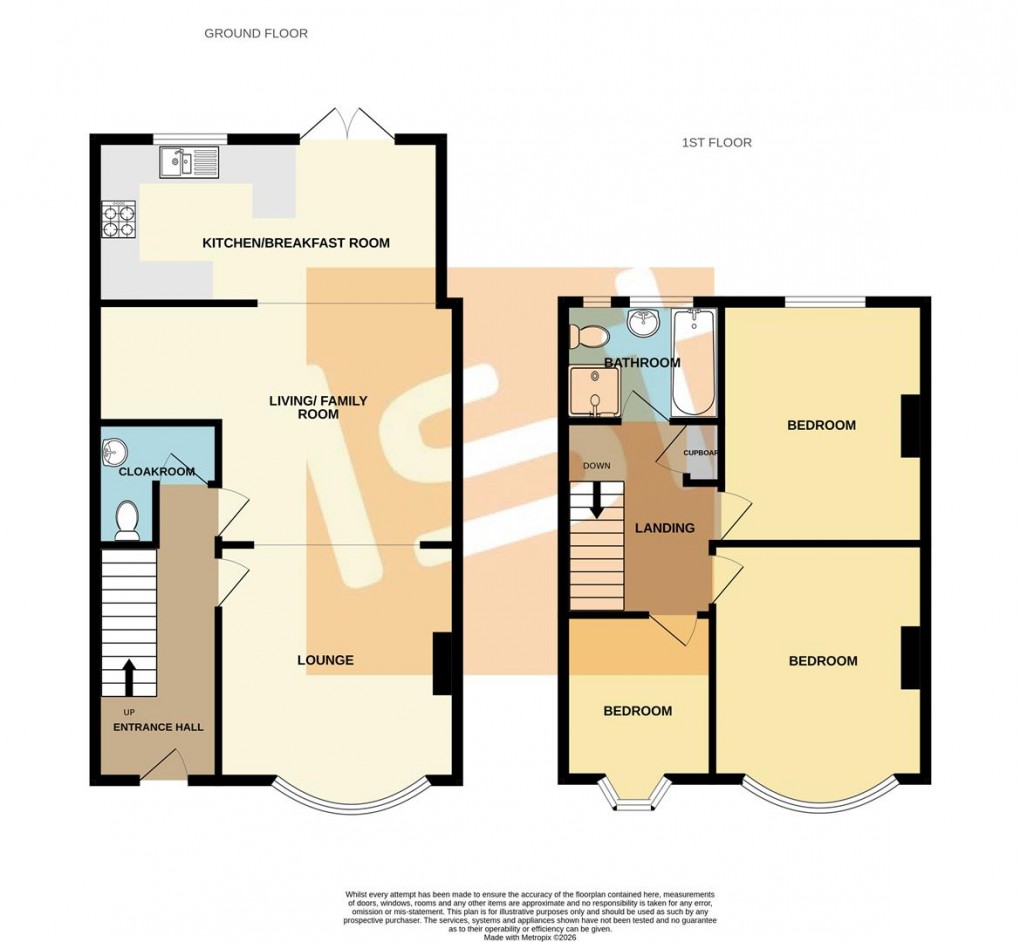 Floorplan for Tickfield Avenue, Southend On Sea