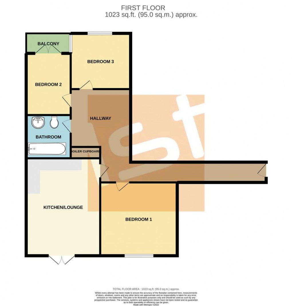 Floorplan for London Road, Westcliff-On-Sea