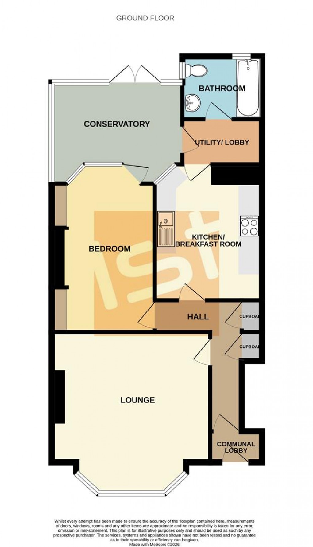 Floorplan for Boscombe Road, Southend-On-Sea