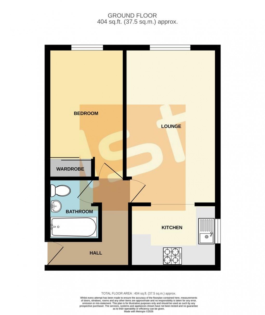 Floorplan for Pleasant Road, Southend on Sea